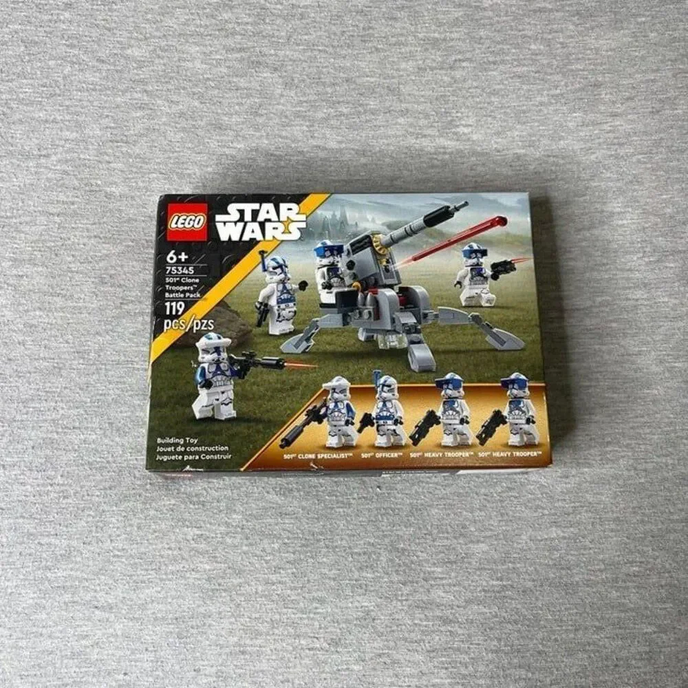 Lego Star Wars: 501st Clone Troopers Battle Pack Building Toy 119 PCS. Set - Picture 3 of 9